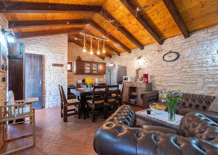 Stone Tea With Pool Villa Posedarje